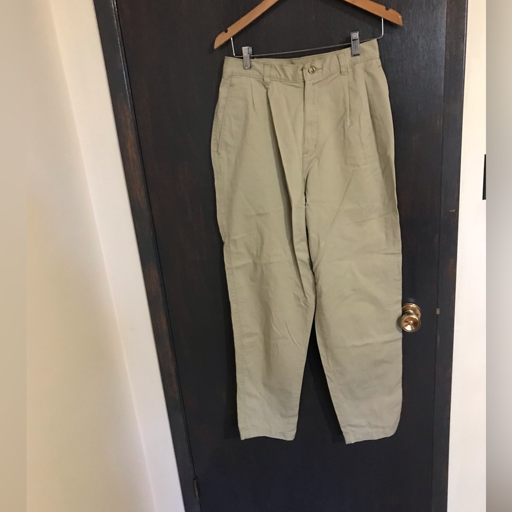 Jessie Ladies Beige Cotton Pants Size 12 $5.00 AS AN ADD ON